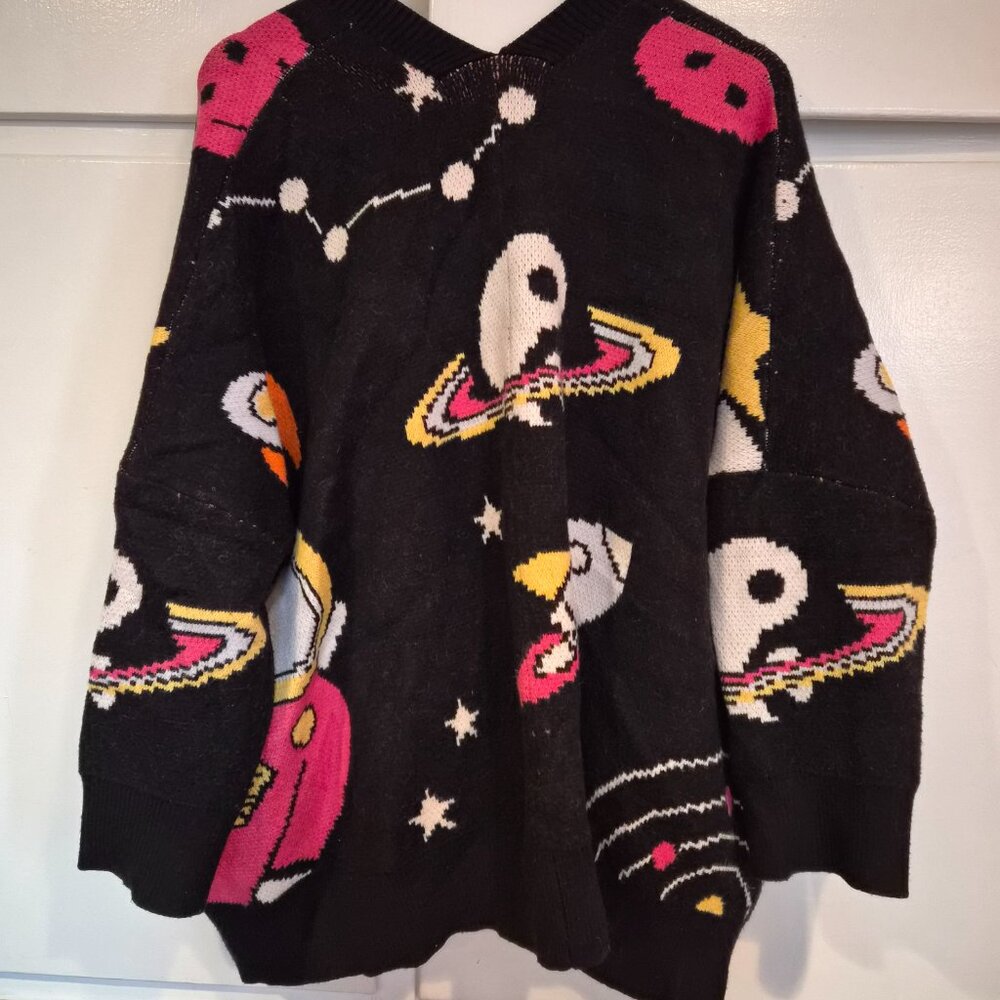 Dressed in Lala Wish You Were Here Oversized Cardigan - Picture 3 of 6